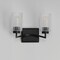 Maxim Lighting Rigata 2-Light Wall Sconce, Black 21372CRBK - alternate 4